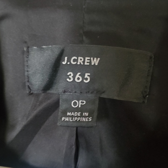 52. J. CREW blazer • Size 0P • Gray - Picture 6 of 6